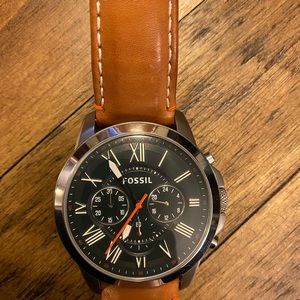 Fossil Stainless steel chrono watch
